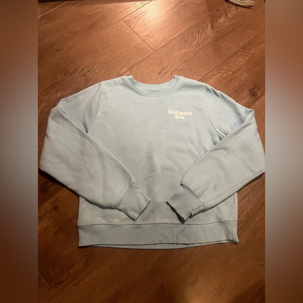 All in Motion Light Blue Crewneck Sweater
